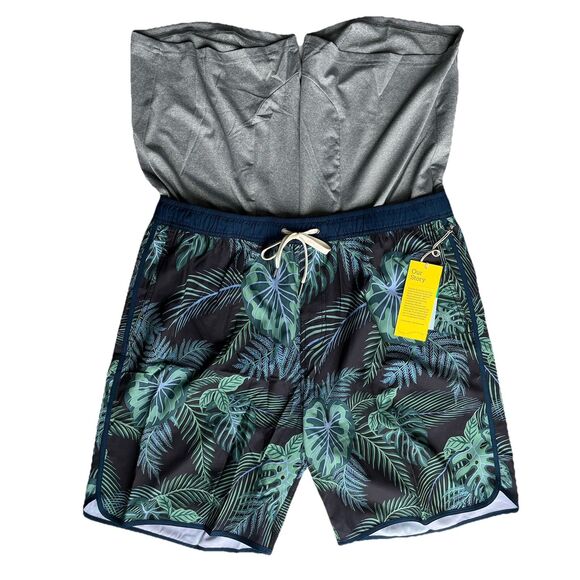 FAIR HARBOR Mens The Anchor Swim Trunks Lined Stretch Swim Shorts Size XL NWT - Picture 3 of 11